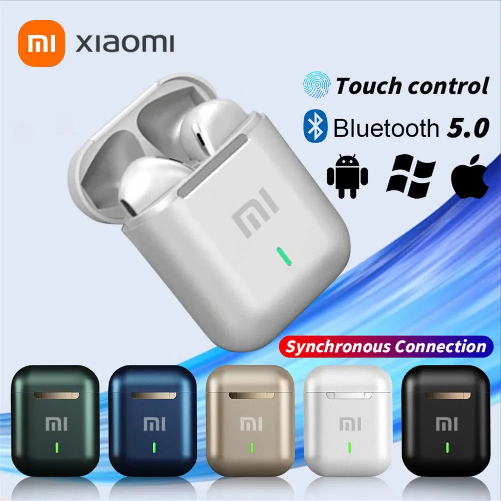 XIAOMI J18 Wireless Bluetooth Earbuds – TWS In-Ear Headphones with Mic & Touch Control, Sport & Gaming