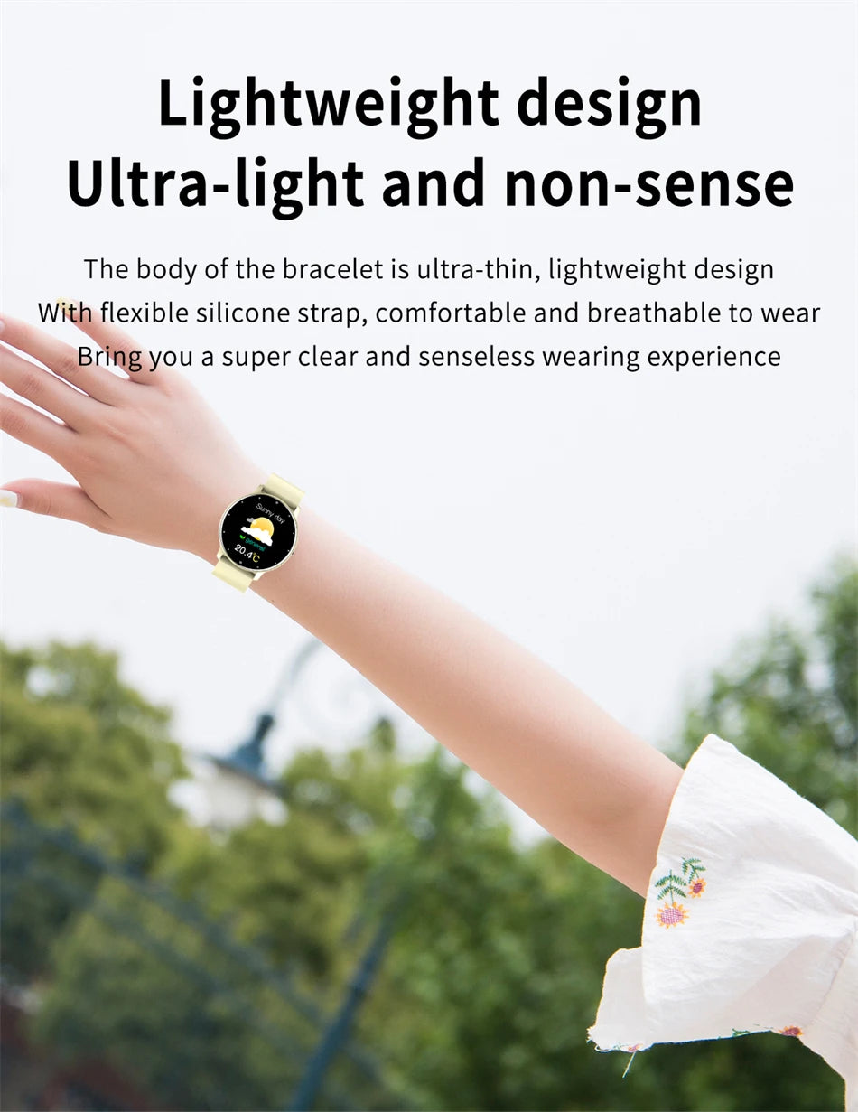 LIGE Smart Watch – Bluetooth 5.2 Waterproof Fitness Tracker with Calls