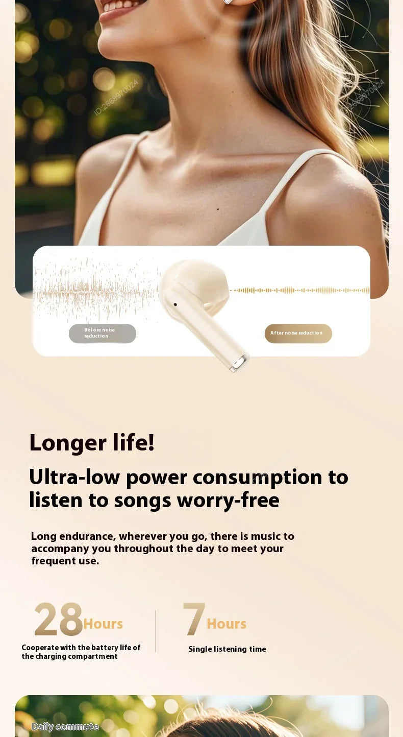 True Wireless In-Ear Headphones – Balanced Armature, Premium Sound & Comfortable Fit for Sports & Gaming