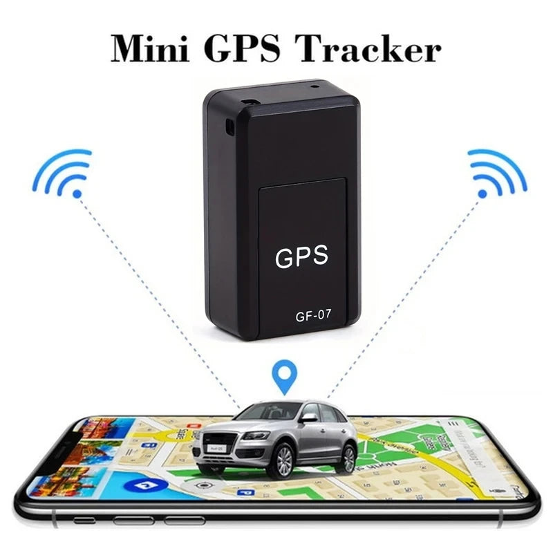 GF07 Mini Magnetic GPS Tracker – Real-Time Car & Pet Locator