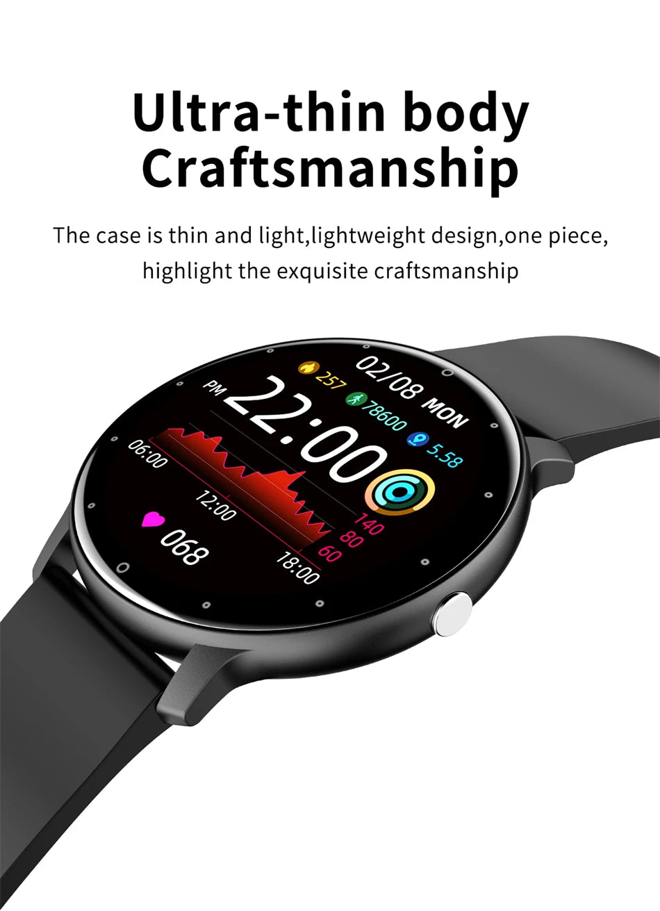 LIGE Smart Watch – Bluetooth 5.2 Waterproof Fitness Tracker with Calls