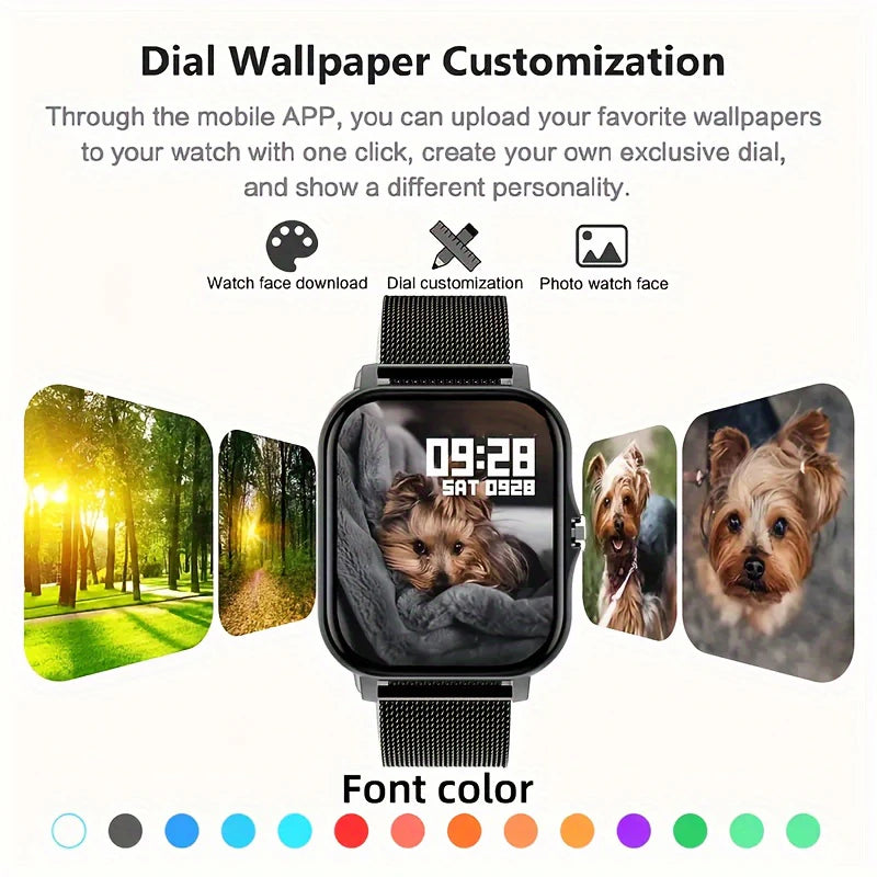 Xiaomi Smart Watch β Waterproof Fitness Tracker with Heart Rate Monitor