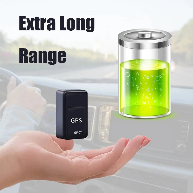 GF07 Mini Magnetic GPS Tracker – Real-Time Car & Pet Locator