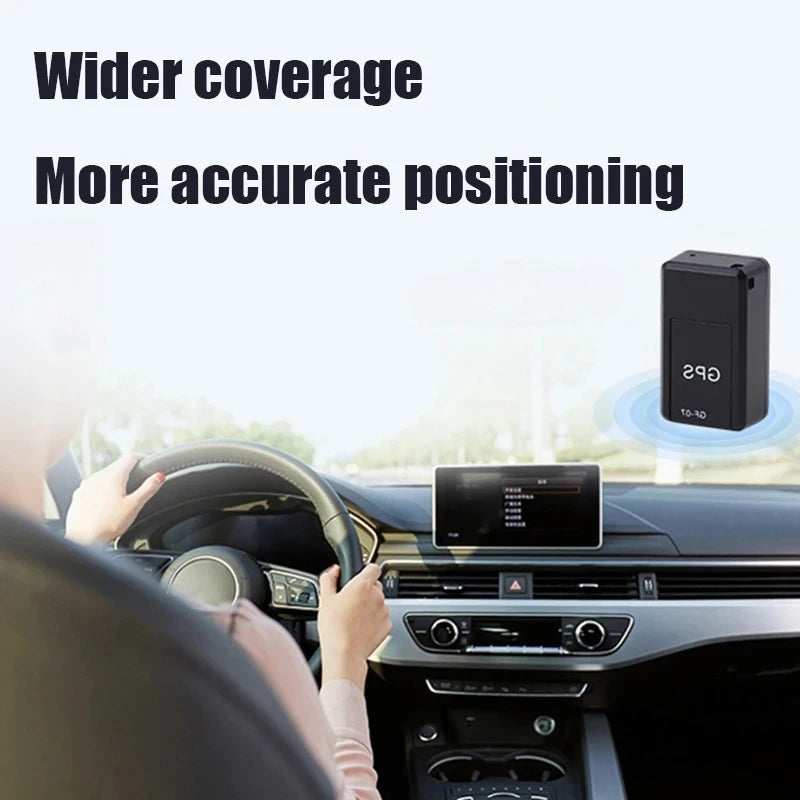 GF07 Mini Magnetic GPS Tracker – Real-Time Car & Pet Locator