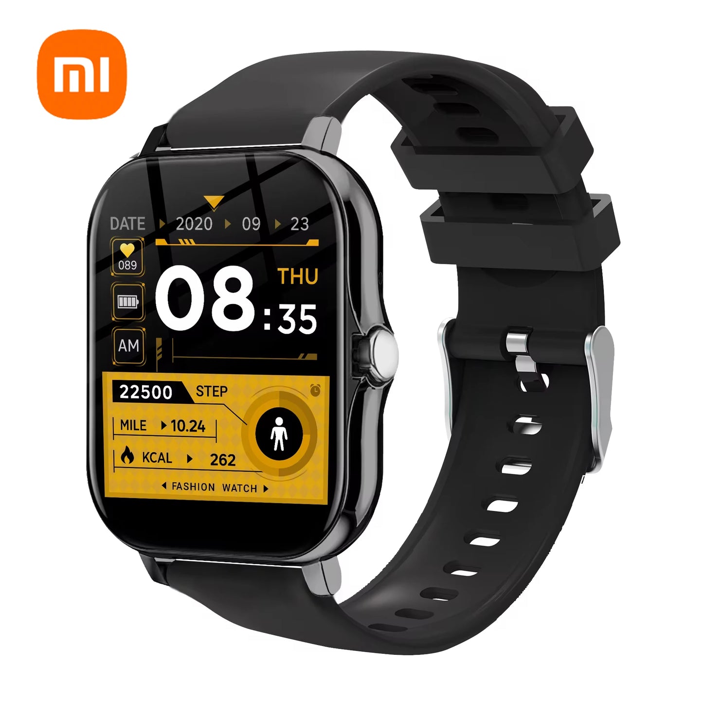 Xiaomi Smart Watch β Waterproof Fitness Tracker with Heart Rate Monitor