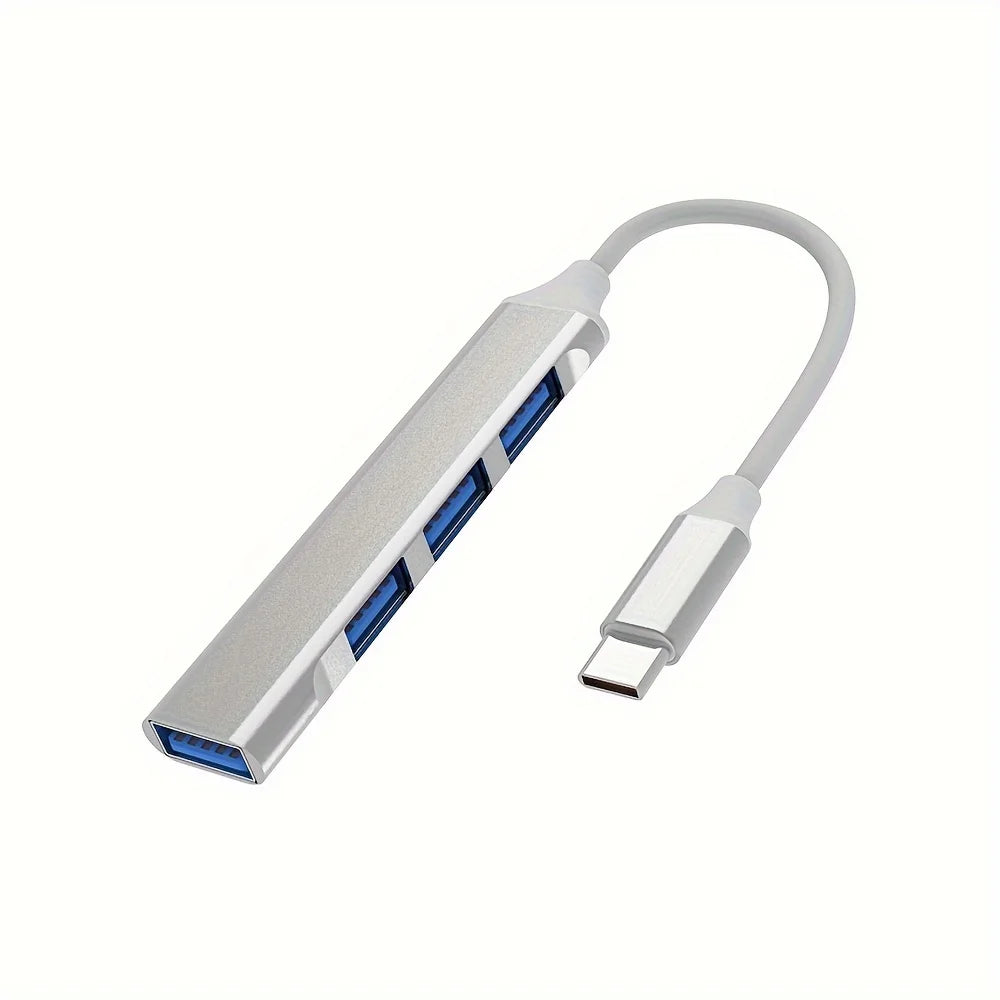 4 Port Multi Splitter Type C HUB 3.0 USB 3.1 Adapter OTG