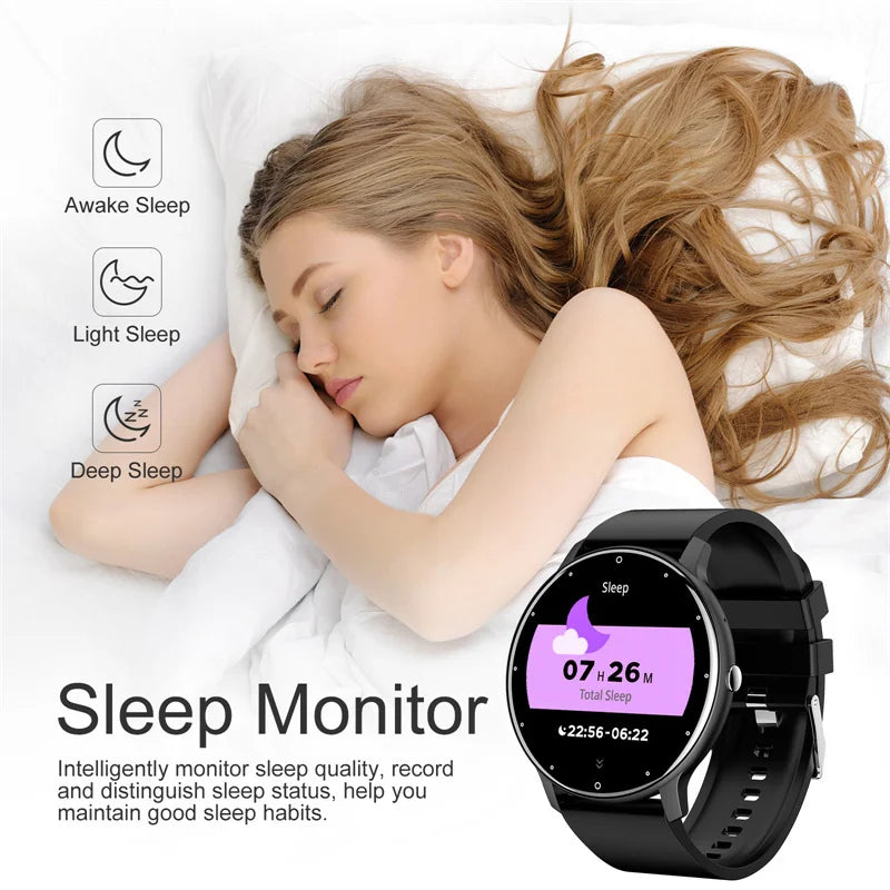 LIGE Smart Watch – Bluetooth 5.2 Waterproof Fitness Tracker with Calls