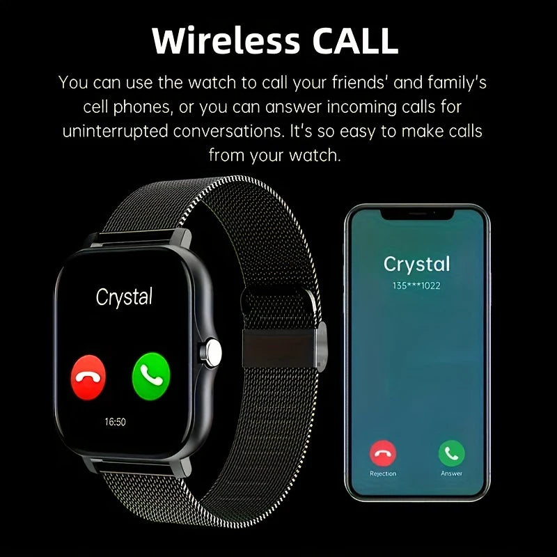 Xiaomi Smart Watch β Waterproof Fitness Tracker with Heart Rate Monitor