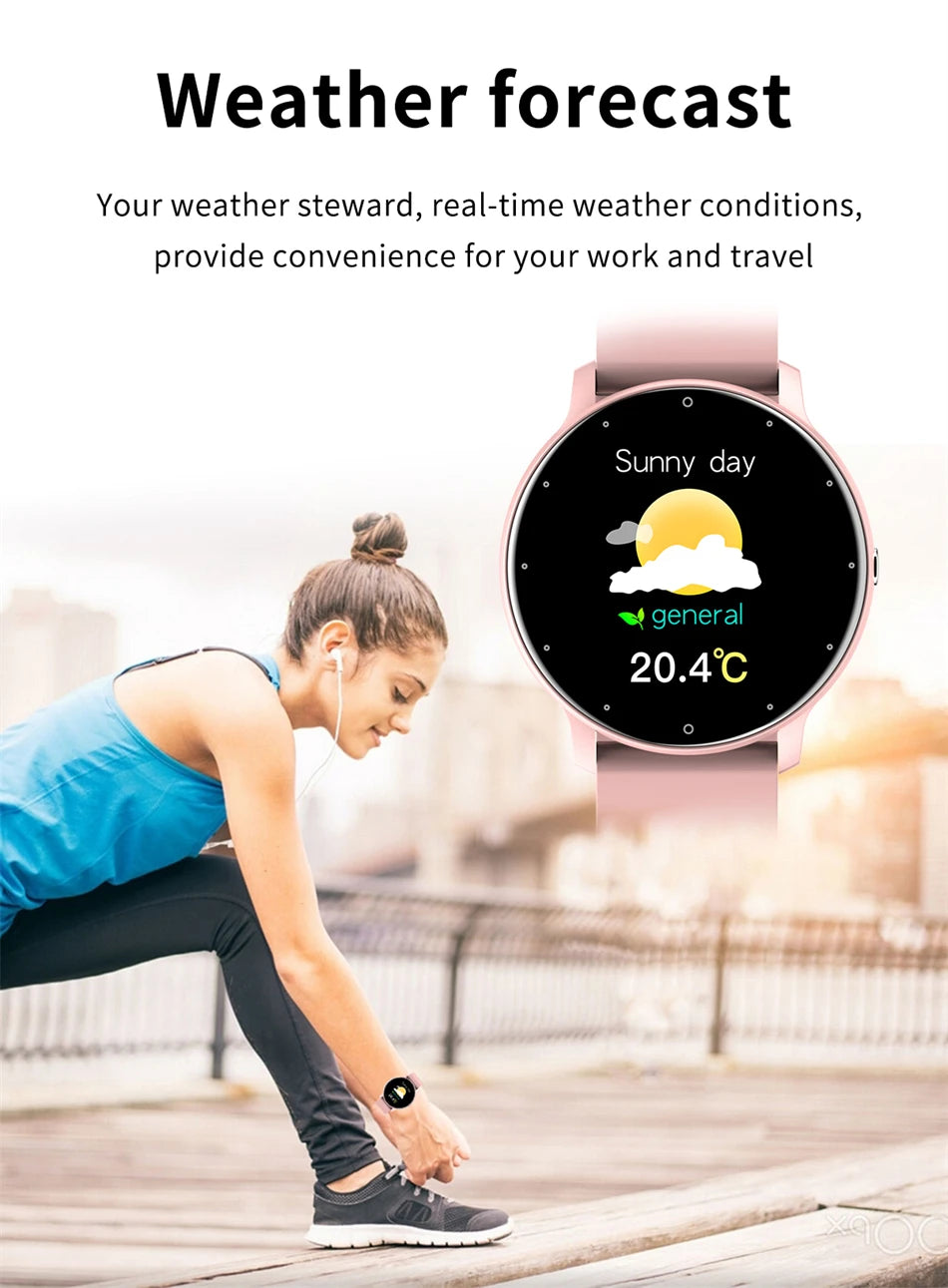 LIGE Smart Watch – Bluetooth 5.2 Waterproof Fitness Tracker with Calls