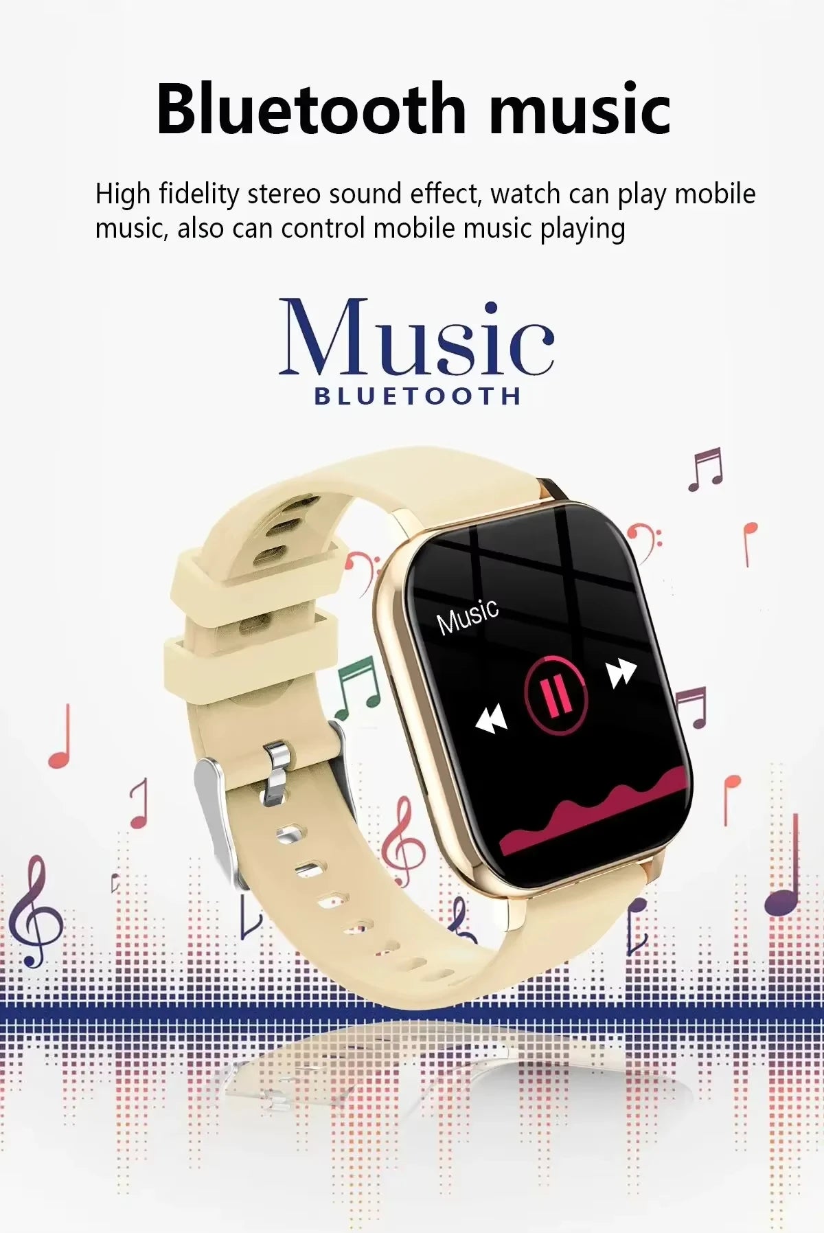 Xiaomi Smart Watch β Waterproof Fitness Tracker with Heart Rate Monitor