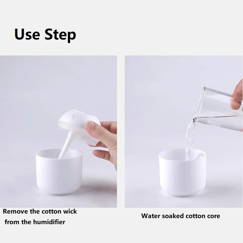 USB Mini Aroma Diffuser 250ML – Ultrasonic Air Humidifier with LED Light