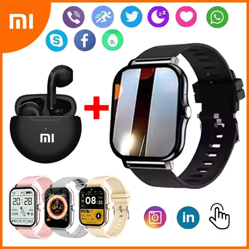 Xiaomi Smart Watch β Waterproof Fitness Tracker with Heart Rate Monitor