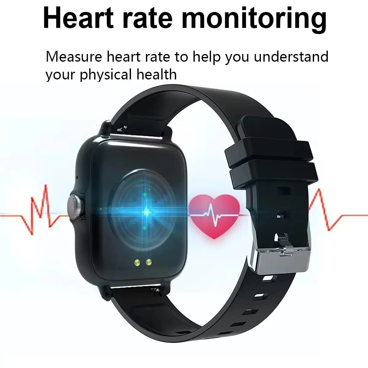 Xiaomi Smart Watch β Waterproof Fitness Tracker with Heart Rate Monitor