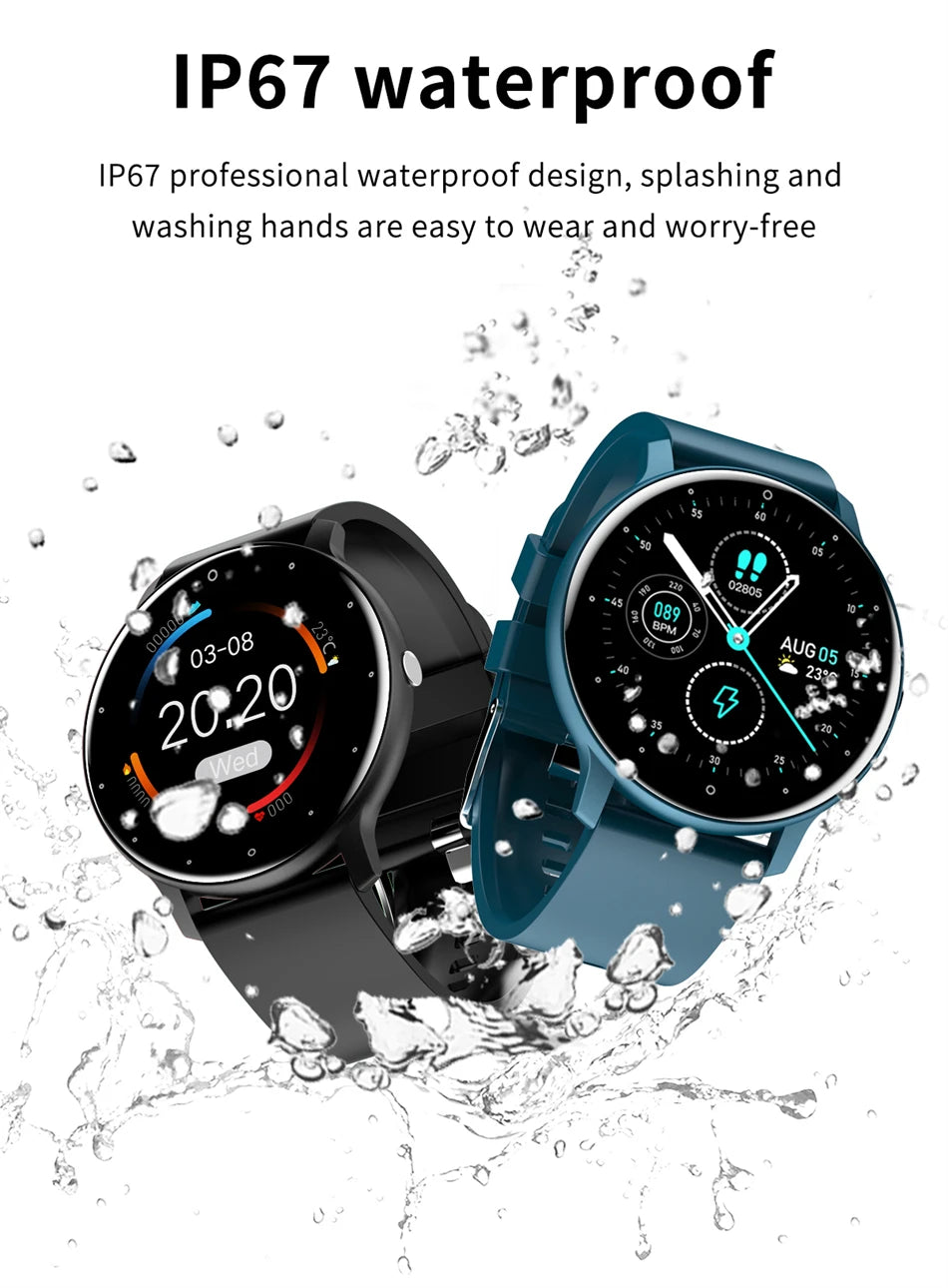 LIGE Smart Watch – Bluetooth 5.2 Waterproof Fitness Tracker with Calls