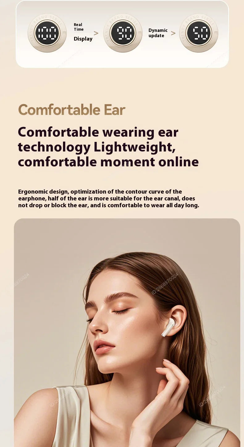 True Wireless In-Ear Headphones – Balanced Armature, Premium Sound & Comfortable Fit for Sports & Gaming