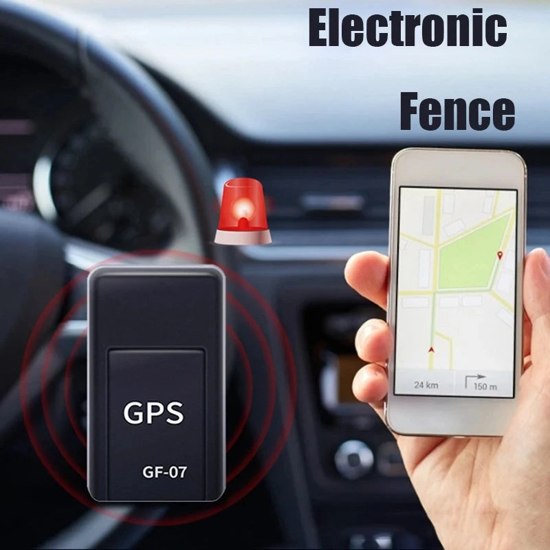 GF07 Mini Magnetic GPS Tracker – Real-Time Car & Pet Locator