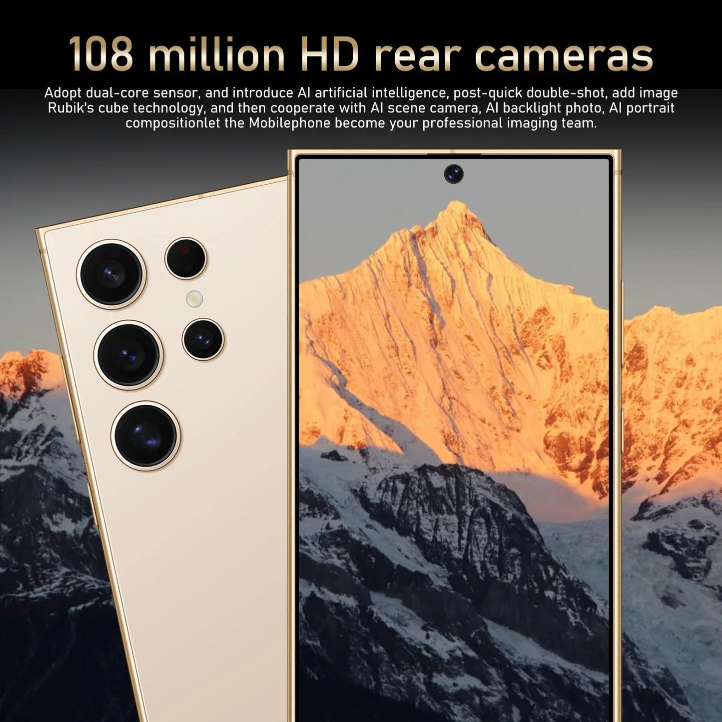 2025 New S25 Ultra 7.3HD Cellphones Global Version 5G Original Dual SIM 7800mAh Mobile Phones