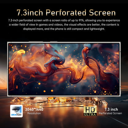 2025 New S25 Ultra 7.3HD Cellphones Global Version 5G Original Dual SIM 7800mAh Mobile Phones