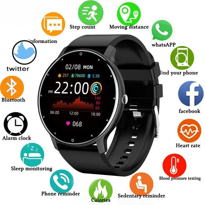LIGE Smart Watch – Bluetooth 5.2 Waterproof Fitness Tracker with Calls