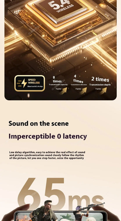 True Wireless In-Ear Headphones – Balanced Armature, Premium Sound & Comfortable Fit for Sports & Gaming
