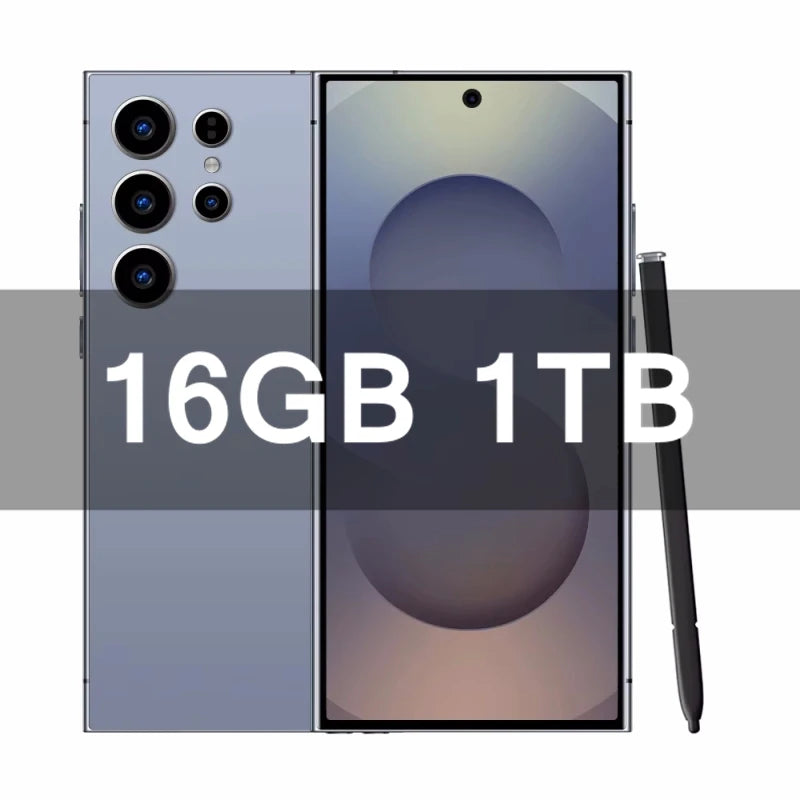 2025 New S25 Ultra 7.3HD Cellphones Global Version 5G Original Dual SIM 7800mAh Mobile Phones