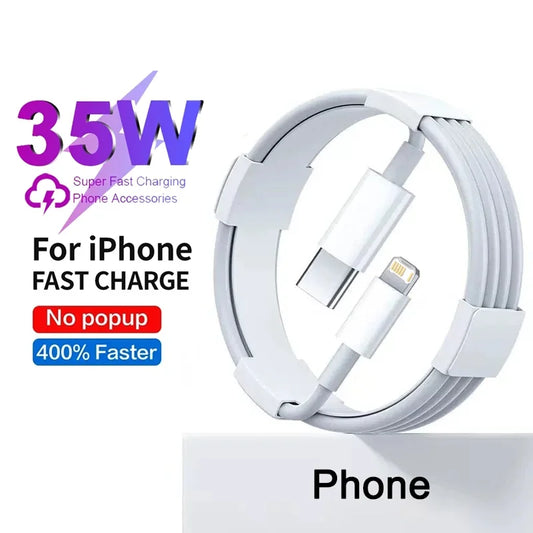 35W PD Fast Charger USB-C for iPhone 15/14/13/12/11 – Quick Charging & Accessories