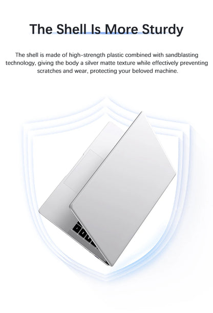 Laptop Computer Windows 11 Pro Intel Atom A3950 2025 12GB RAM 512GB 1TB 2TB SSD 1920*1080P