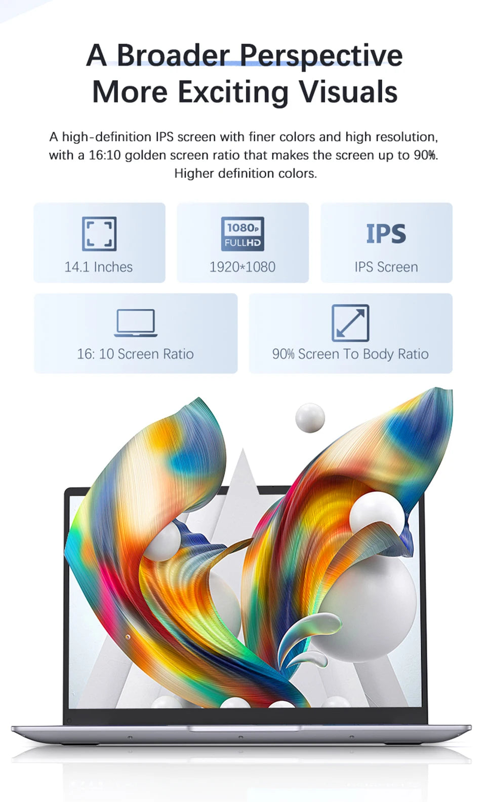 Laptop Computer Windows 11 Pro Intel Atom A3950 2025 12GB RAM 512GB 1TB 2TB SSD 1920*1080P