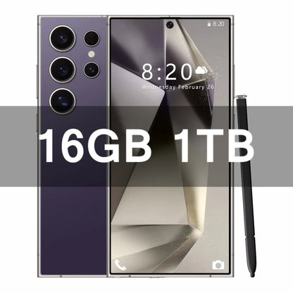 2025 New S25 Ultra 7.3HD Cellphones Global Version 5G Original Dual SIM 7800mAh Mobile Phones