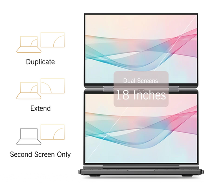 New 2025 Version GPD DUO 13 Inch Dual Touch Screen HX 370 Processor 32GB RAM 1TB SSD