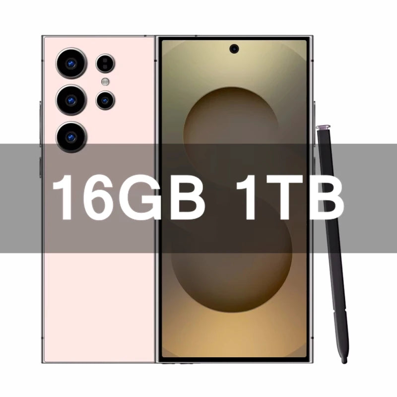 2025 New S25 Ultra 7.3HD Cellphones Global Version 5G Original Dual SIM 7800mAh Mobile Phones