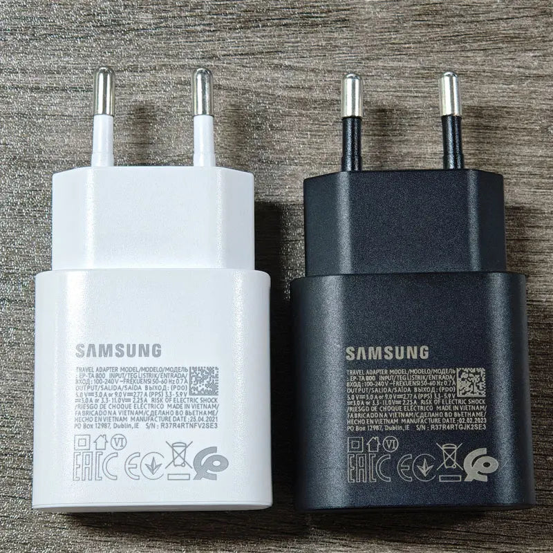 Samsung 25W PD Fast Charger – Super-Fast USB Adapter for Galaxy A & S Series