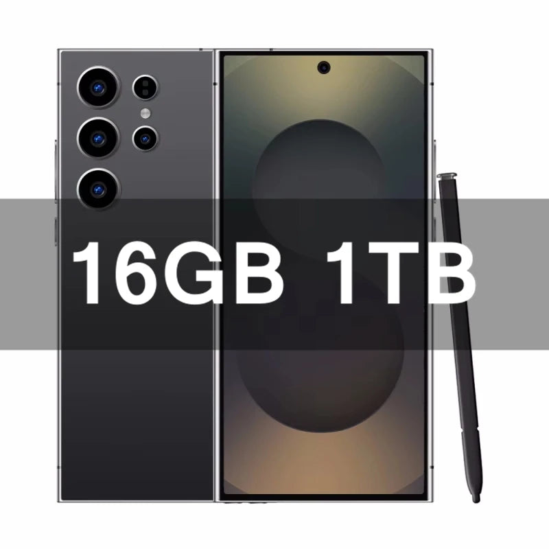 2025 New S25 Ultra 7.3HD Cellphones Global Version 5G Original Dual SIM 7800mAh Mobile Phones