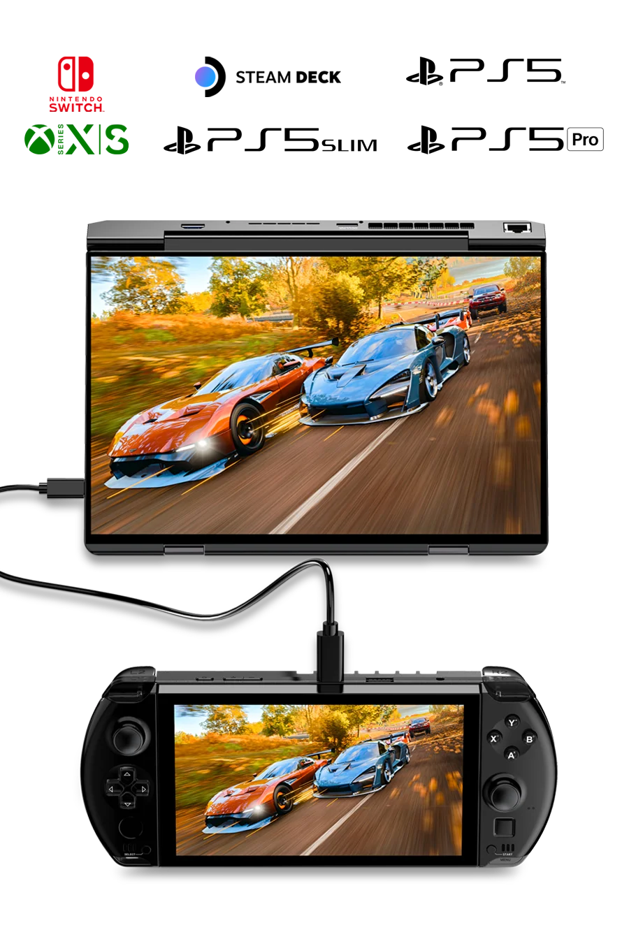 New 2025 Version GPD DUO 13 Inch Dual Touch Screen HX 370 Processor 32GB RAM 1TB SSD