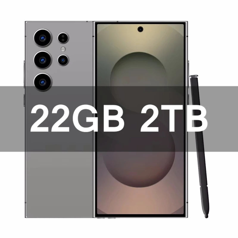 2025 New S25 Ultra 7.3HD Cellphones Global Version 5G Original Dual SIM 7800mAh Mobile Phones