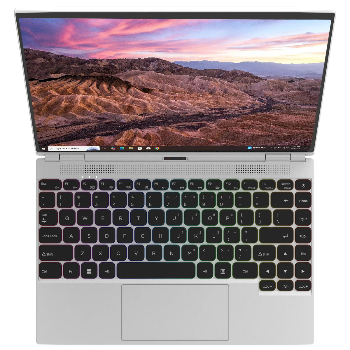 2025 Face ID Laptop 14 Inch 360-degree rotation IPS touch screen 16GB RAM Intel 12th N95 Windows 11 Pro