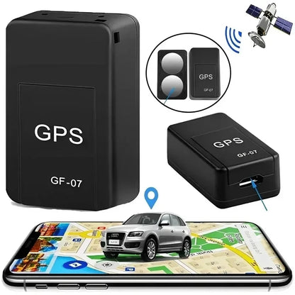 GF07 Mini Magnetic GPS Tracker – Real-Time Car & Pet Locator