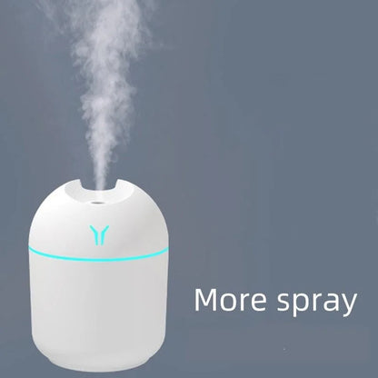 USB Mini Aroma Diffuser 250ML – Ultrasonic Air Humidifier with LED Light