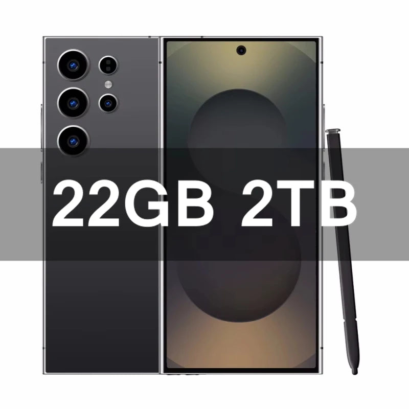 2025 New S25 Ultra 7.3HD Cellphones Global Version 5G Original Dual SIM 7800mAh Mobile Phones