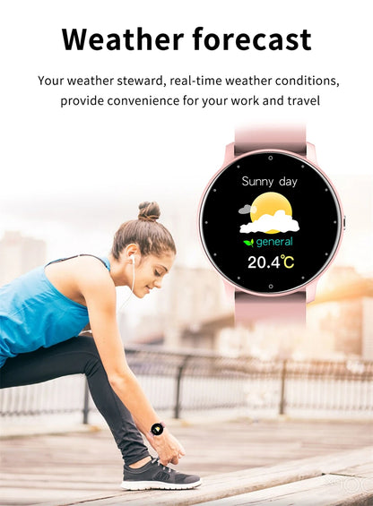 LIGE Smart Watch – Bluetooth 5.2 Waterproof Fitness Tracker with Calls