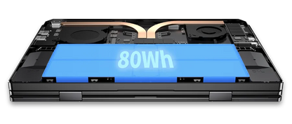 New 2025 Version GPD DUO 13 Inch Dual Touch Screen HX 370 Processor 32GB RAM 1TB SSD