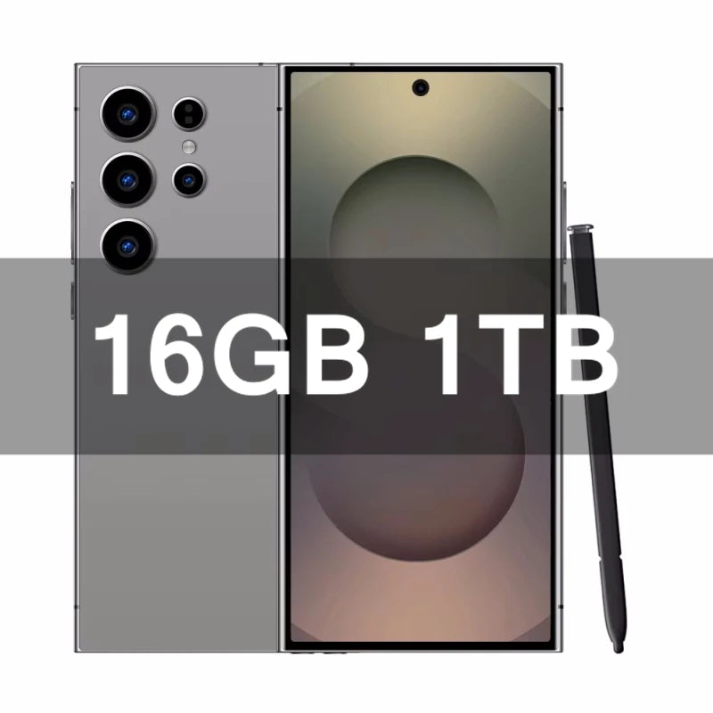 2025 New S25 Ultra 7.3HD Cellphones Global Version 5G Original Dual SIM 7800mAh Mobile Phones