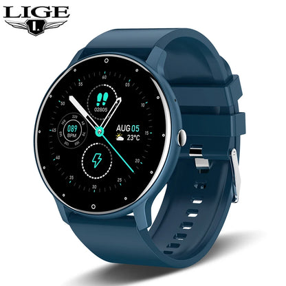 LIGE Smart Watch – Bluetooth 5.2 Waterproof Fitness Tracker with Calls