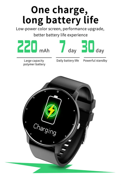 LIGE Smart Watch – Bluetooth 5.2 Waterproof Fitness Tracker with Calls