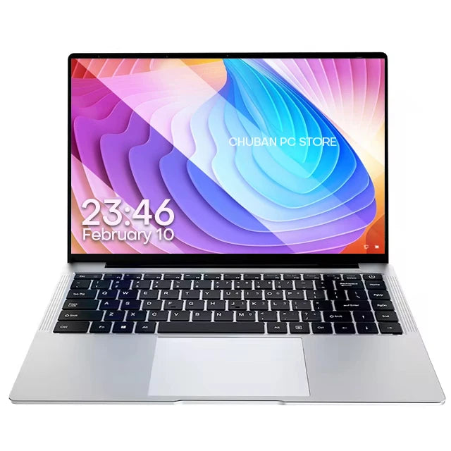 Laptop Computer Windows 11 Pro Intel Atom A3950 2025 12GB RAM 512GB 1TB 2TB SSD 1920*1080P