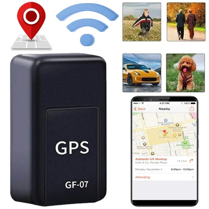 GF07 Mini Magnetic GPS Tracker – Real-Time Car & Pet Locator
