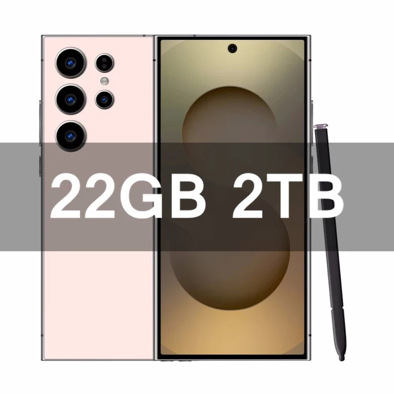 2025 New S25 Ultra 7.3HD Cellphones Global Version 5G Original Dual SIM 7800mAh Mobile Phones