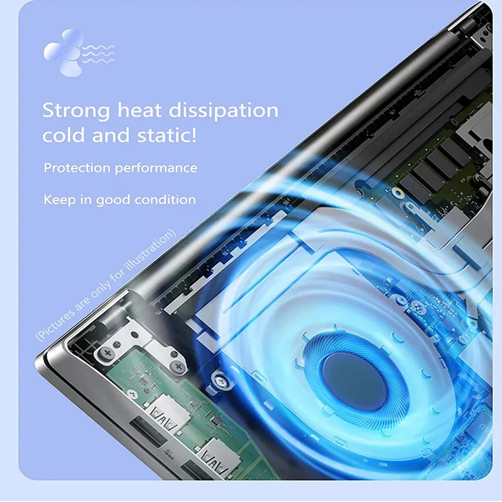 2025 AKPAD Face ID Intel Notebook 16GB 32GB RAM Max 4TB ROM Windows 11 Wifi 5